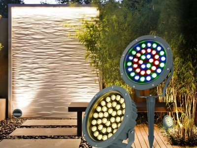 尧顺照明户外射灯照树灯插地灯园林绿化射景观灯