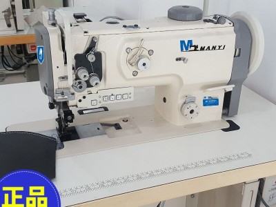 带刀厚料电脑缝纫机 厚料皮革修边机 电脑同步带刀车