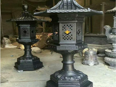 **道教酥油灯寺院长寿灯纯铜油灯祠堂 铸铁祈福灯