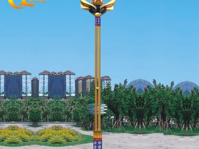 玉兰灯八叉九火玉兰灯玉兰景观灯景观路灯中华灯