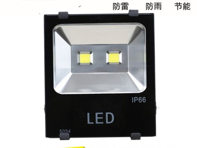 LED投光灯大功率户外防水射灯广告招牌灯防爆灯150瓦户外投射灯