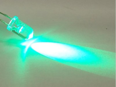 5mm绿光 小功率插件LED灯珠 交通灯信号灯用led直插灯珠