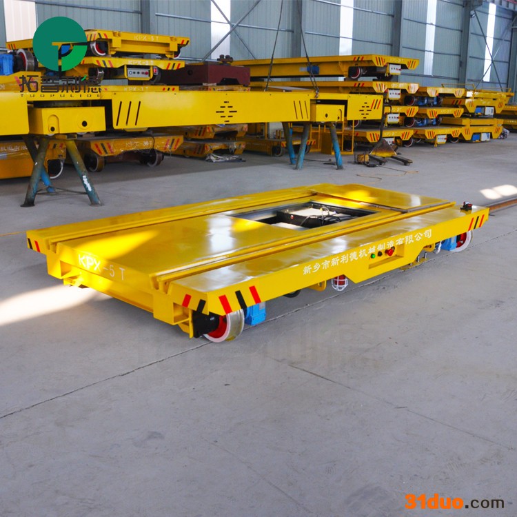 新利德KPX纺织品搬运车电动转运平移台车遇人急停耐磨防滑 运输搬运车