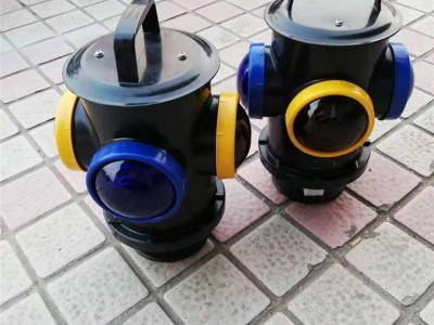 充电式转辙器标志灯 锂电池信号灯 扳道器信号灯红白蓝黄灯片