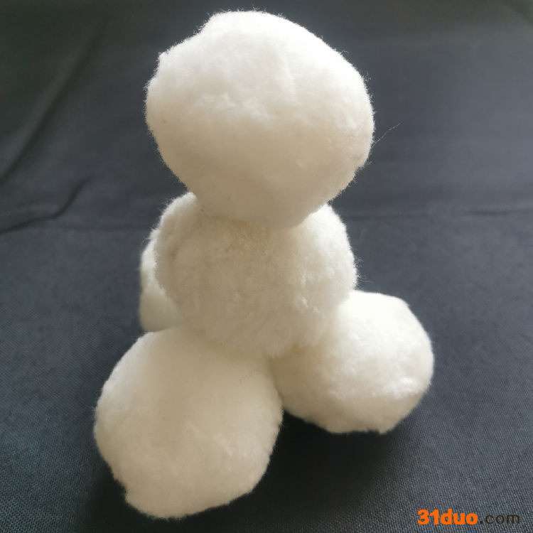 化工纤维球填料 巩义云翔纤维球厂家  纺织厂污水处理改性纤维球填料