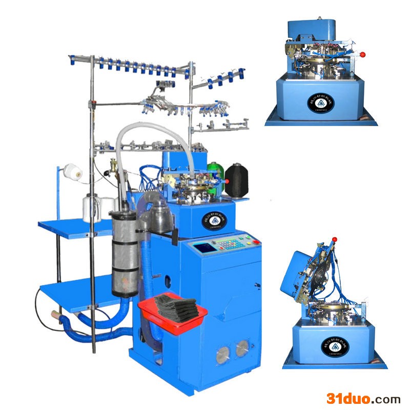 ** QJF-WJ-95打电脑袜机 平板毛圈袜机 针织机械 纺织设备