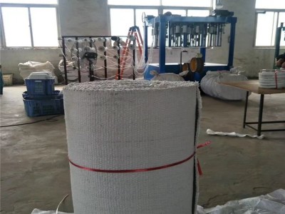 锆铝陶瓷纤维纺织品  锆铝陶纤布  3*1000陶瓷纤维布   河北高温陶瓷布现货