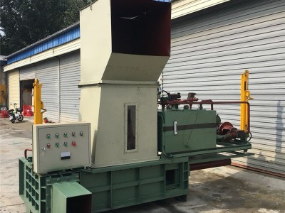 佛山大吨位塑料瓶液压打包机 普航半自动纺织厂废料压块机 **