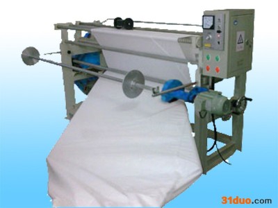 中为机械服装纺织布料自动直斜纹45度卷布机打卷机