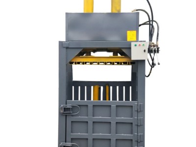 多功能液压打包机 冠发废纸纺织打包机  立式废纸压块机