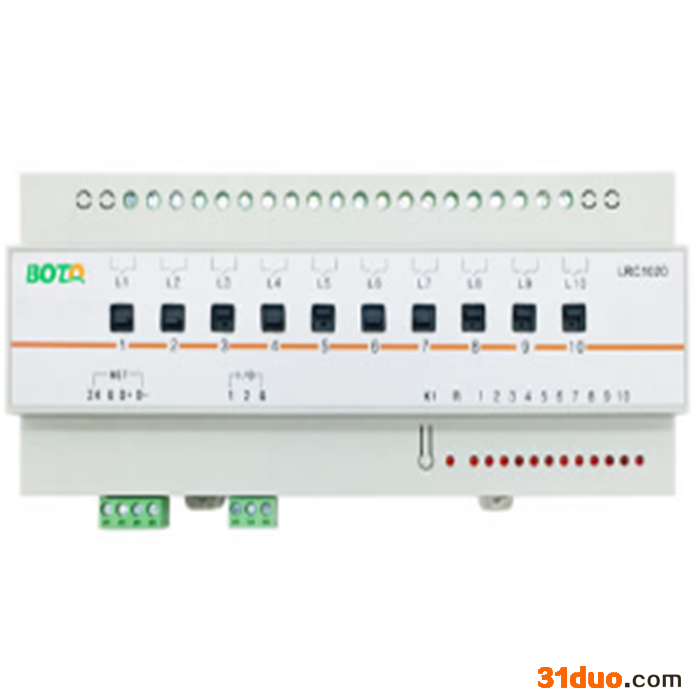 铂图智能照明品牌，供应智能照明控制器-开关模块8路20A