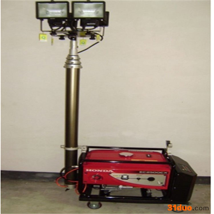 发电机施工升降照明灯 应急升降移动照明灯 装置移动照明车