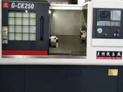 广州机床厂高速高精CK250数控车床-伺服刀塔数控车床-东莞深圳惠州销售服务中心 斜床身数控车床