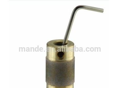 曼德MCBK34 金刚石工具配件 五金配件gws660磨轮砂轮玻璃陶瓷研磨工具多尺寸家用玻璃磨轮五金配件 棕刚玉磨头