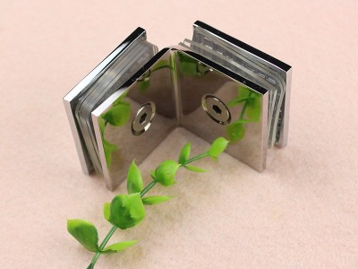 乐朗RSA-872玻璃固定夹淋浴房浴室夹隔断码角码卫浴五金配件