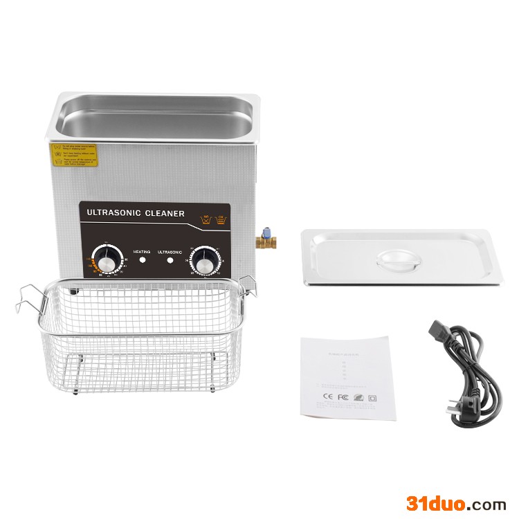 爱克米A6L 电子零件超声波清洗机工业除油大功五金主板实验牙科眼镜