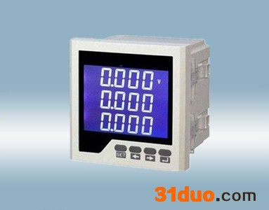 LW仪表厂家96型三相多功能电力仪表 智能网络 数显仪表