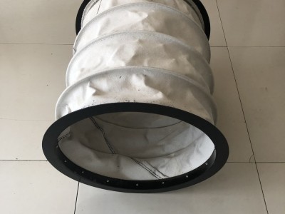嘉隆定制 风机软连接 阻燃硅胶布 风机口排风软连接 机床防护罩