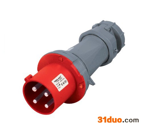 供应MANLAKISTYP-1235工业防水插头 镀镍插头