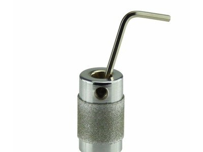 曼德MGB34金刚石工具 五金配件镀铬磨头 磨边机金刚石颗粒磨轮 玻璃陶瓷抛光打磨五金电动工具