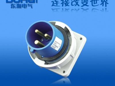 DOHAI/东海电气 IP67防水暗装工业插头 3P32A 250V 92367323