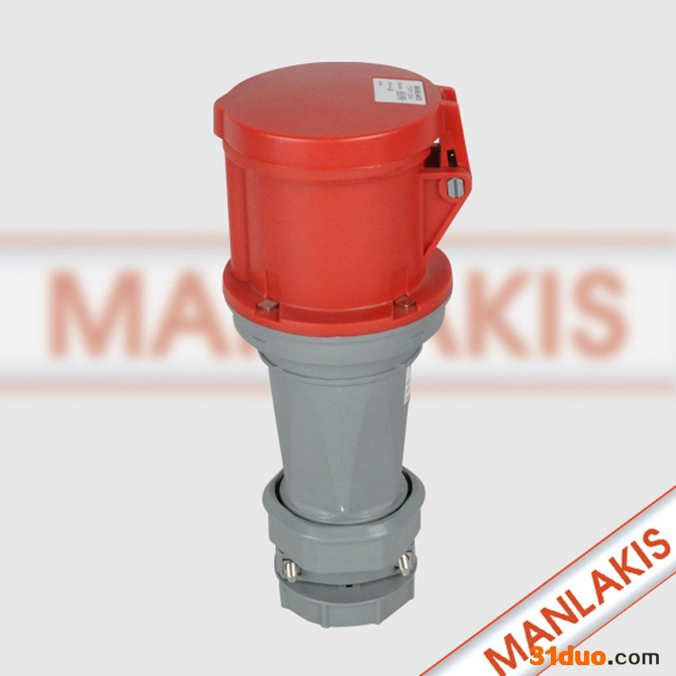 低价现货MANLAKIS工业连接器 防水工业插头插座 5P6