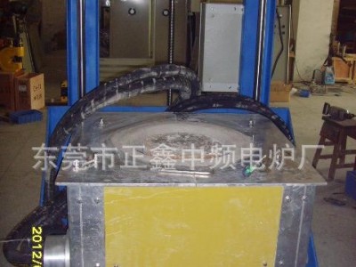 正鑫中频 升降顶出式贵重金属熔炼炉 100KG中频熔铜电炉