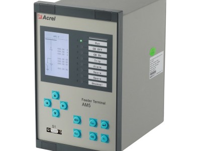 安科瑞AM5-B 线路保护装置带谐波闭锁 告警 跳闸