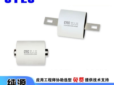 纯源【厂家批发】焊片 高频 大电流电容器定制CDA 30uF800VDC