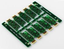 高端显卡金手指板  18G罗杰斯高频板  人体感应pcb线路板    欢迎新老顾客前来洽谈合作