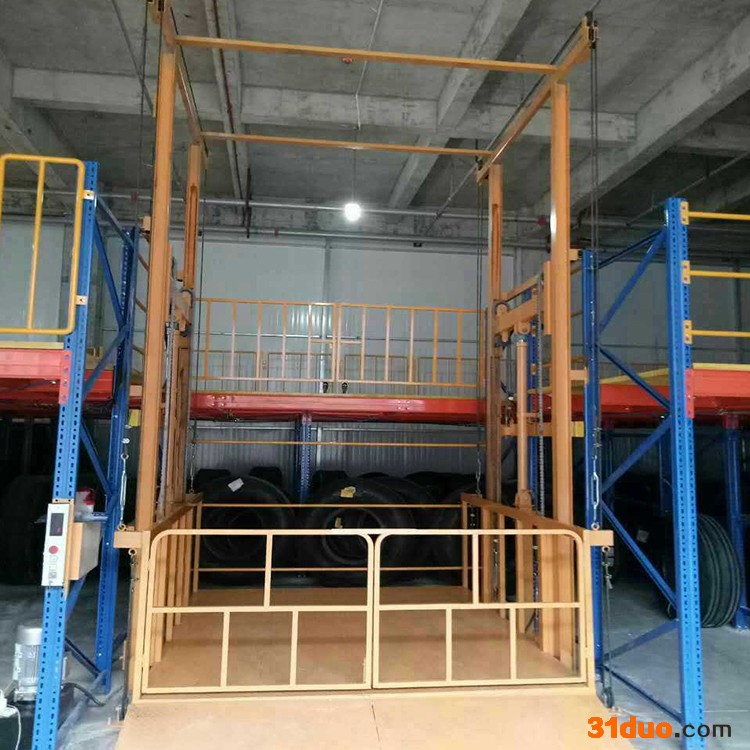 启凡 液压导轨升降机 导轨式货梯 家用导轨升降机 简易导轨升降机 导轨式升降货梯 **