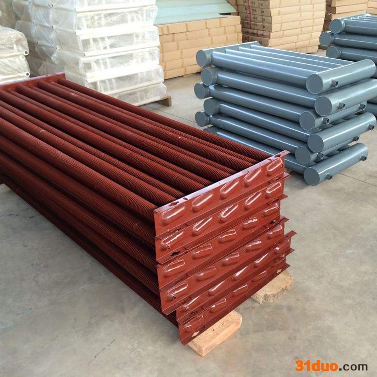 夏洛克CP4-20/180 翅片管暖气片 高频焊翅片管散热器 翅片管散热器 绕片工业大棚用暖气片