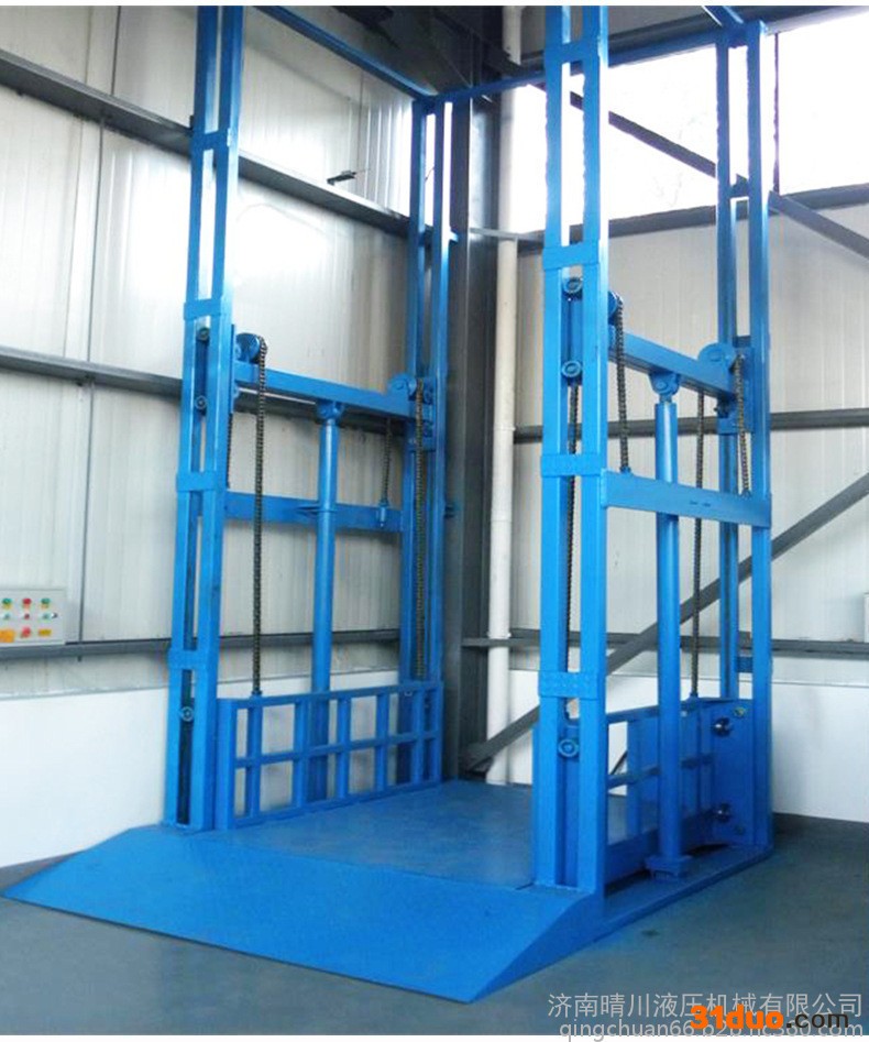 晴川SJD 导轨升降平台 导轨升降机  导轨升降货梯 导轨升降货梯 专业制造