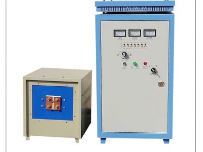 顾鑫电气200kw 顾鑫高频炉 螺旋地桩加热碾尖 光伏螺旋地桩热缩口设备简介