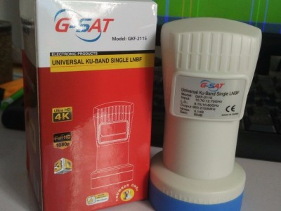 佳讯双本振单输出ku头 出口型 DKF-2015适合接收132、也适合接受134、138、108.高频头