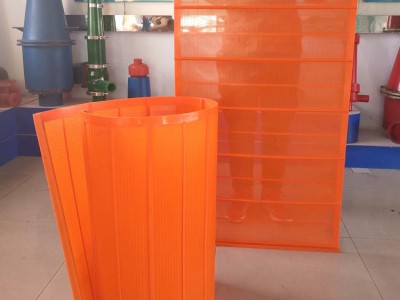 晖盛  高开孔率聚氨酯高频筛网 精细筛分使用寿命长效率高