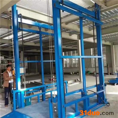 济南晴川 导轨升降机  导轨升降平台  导轨升降货专业制造  质量保证