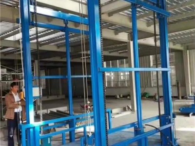 济南晴川 导轨升降机  导轨升降平台  导轨升降货专业制造  质量保证