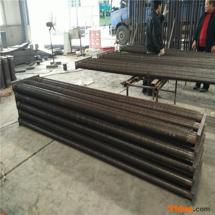 春光齐全 春光翅片管散热器 热镀锌高频焊暖气片 大棚专用型翅片管散热器