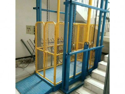 导轨升降机 导轨升降平台 导轨货梯液压升降机