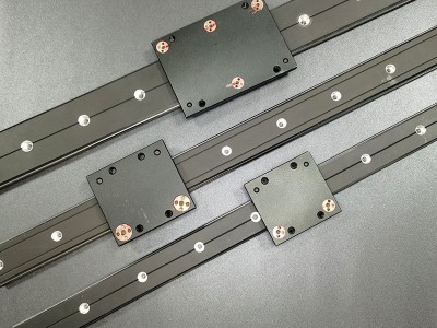 微米传动OSG厂家直供外置双轴心高速抽屉导轨滑块铝合金导轨直线滑轨导轨定制