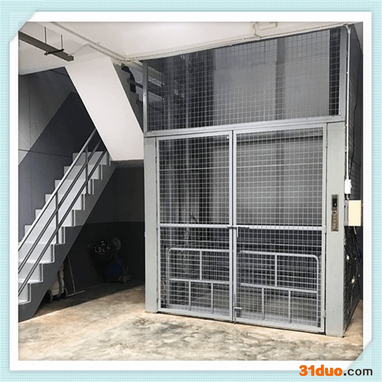 室内导轨货梯-升降机-导轨升降机-移动升降机-导轨式