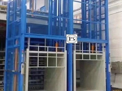 导轨式升降机佰旺厂家SJG型室外安装导轨升降机导轨式升降货梯定购