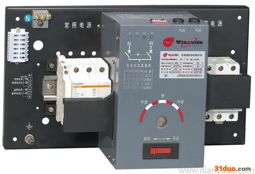 万高双电源型号双电源价格附件——18665605113陈生