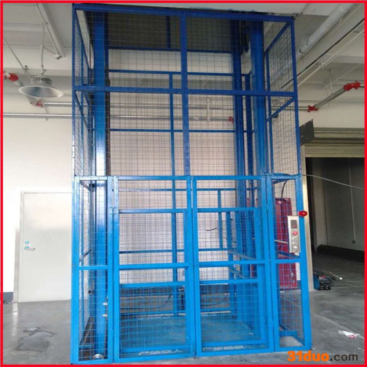 青岛导轨式升降机厂家 电动导轨式升降机价格 导轨式升降机货梯原理 导轨式小型货梯安装