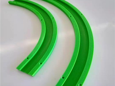 福兴源**超高分子聚乙烯UHMWPE链条导轨  高分子耐磨磁性导轨 尼龙转弯导轨  多列磁性转弯导轨 直线导轨