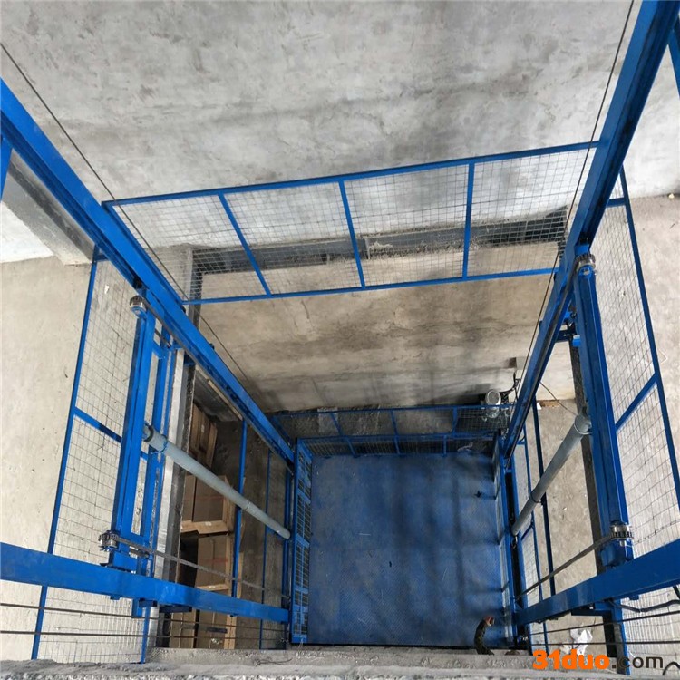 鼎通 导轨式链条升降平台 导轨式升降货梯 导轨式升降机 ** 现货销售