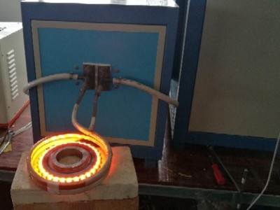 浙江80KW高频加热机 转向节轴销高频淬火机 齿轮链轮热处理淬火设备