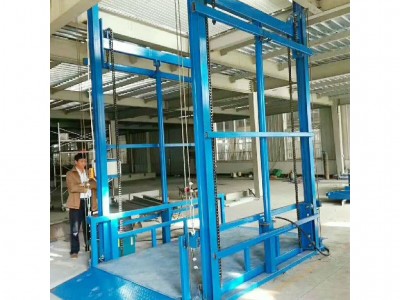 **导轨升降机 导轨货梯 导轨升降平台家用货梯