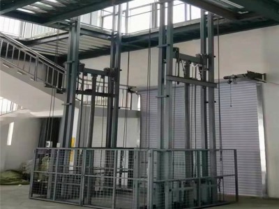 鼎通 专业定制 导轨式液压货梯 防爆导轨式升降机 导轨式升降货梯